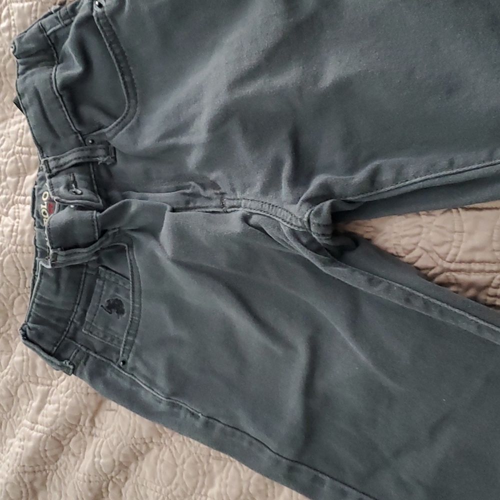 Polo boys grey pants size 12